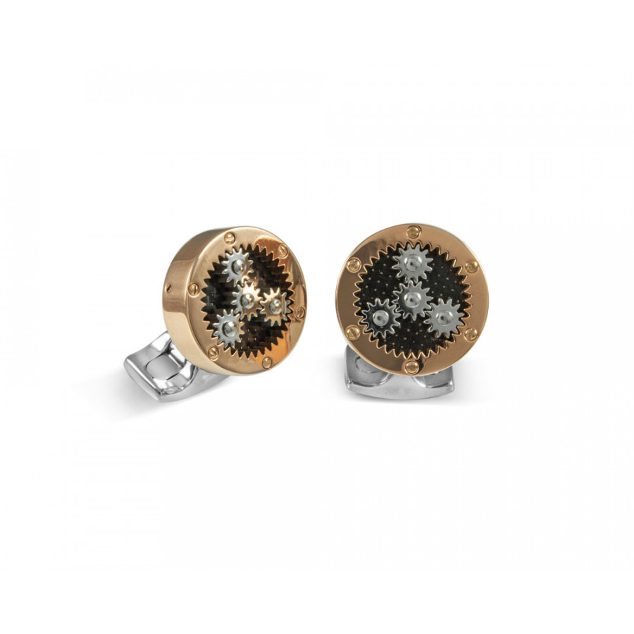 Sun & Planet Gear Cufflinks