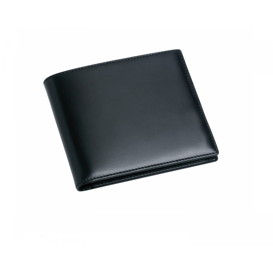 Leather Credit Card 8 Wallet in Black