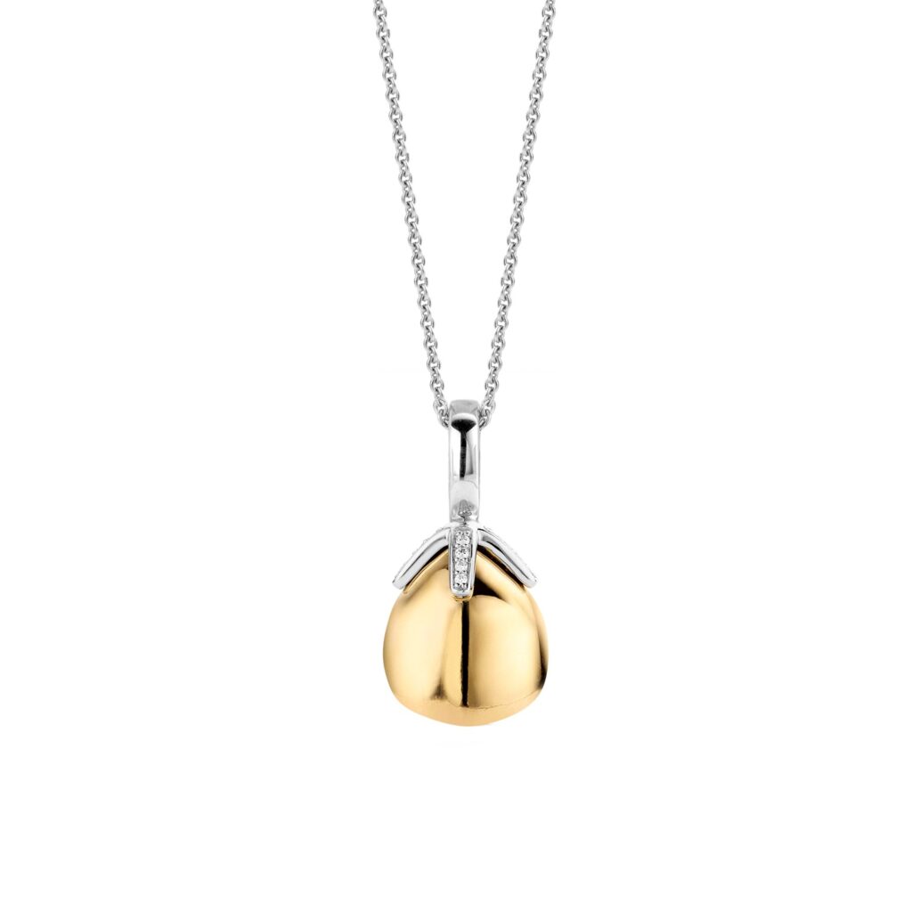 Flower Bud Pendant & Chain