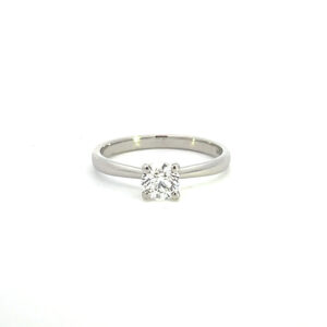 Solitaire Diamond 0.50ct, D, VS2