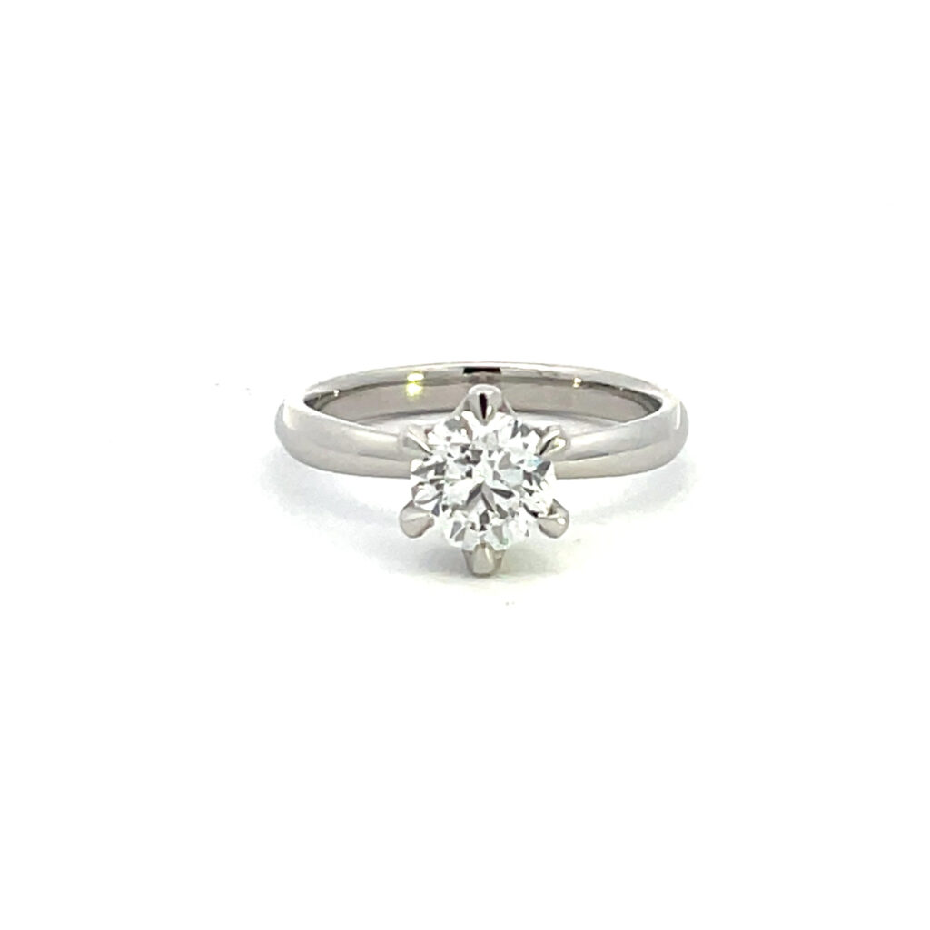 Solitaire Diamond - 1.01ct, E, SI1