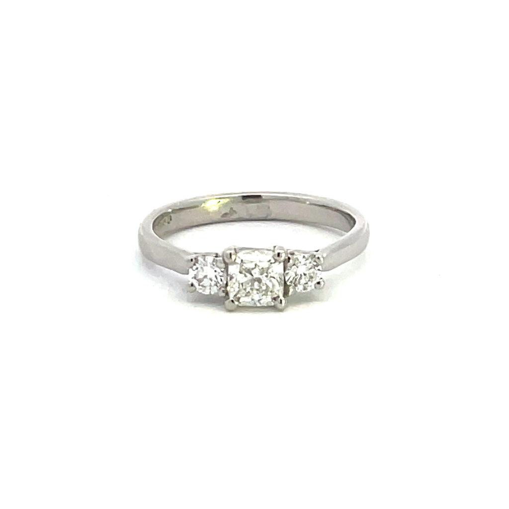 Cushion Diamond Trilogy