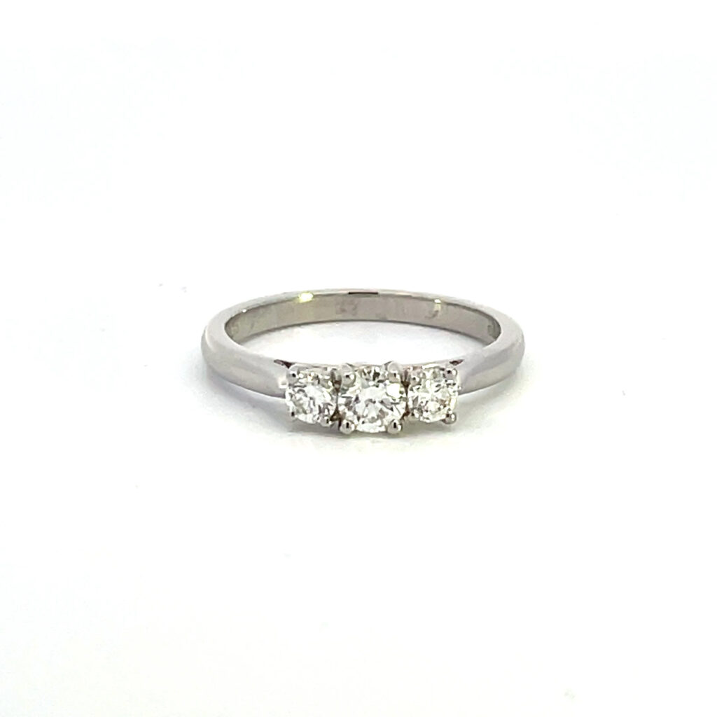 Three Stone Diamond Ring