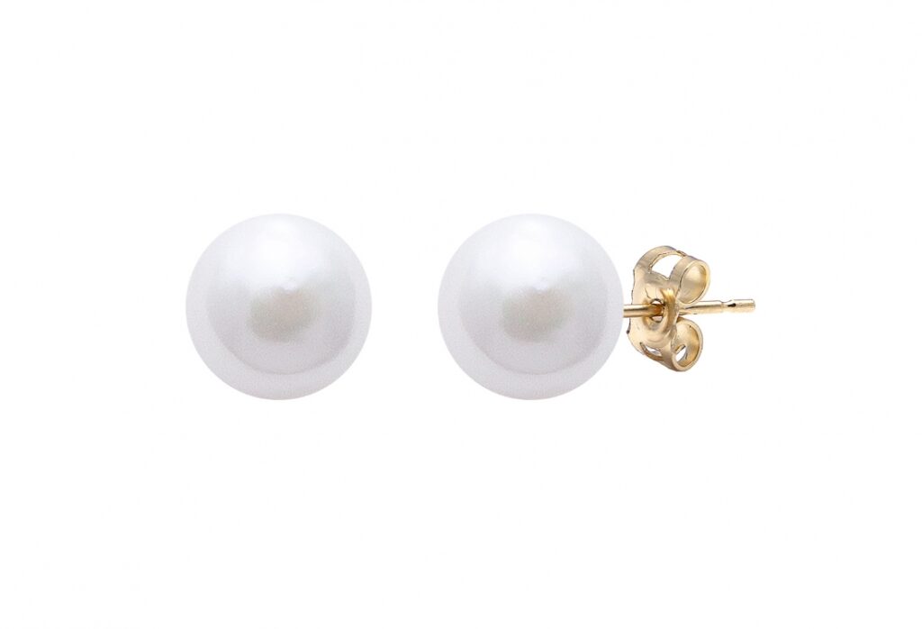 Japanese Akoya Saltwater Cultured Pearl Studs