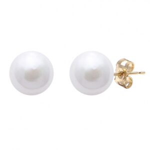 Japanese Akoya Saltwater Cultured Pearl Studs