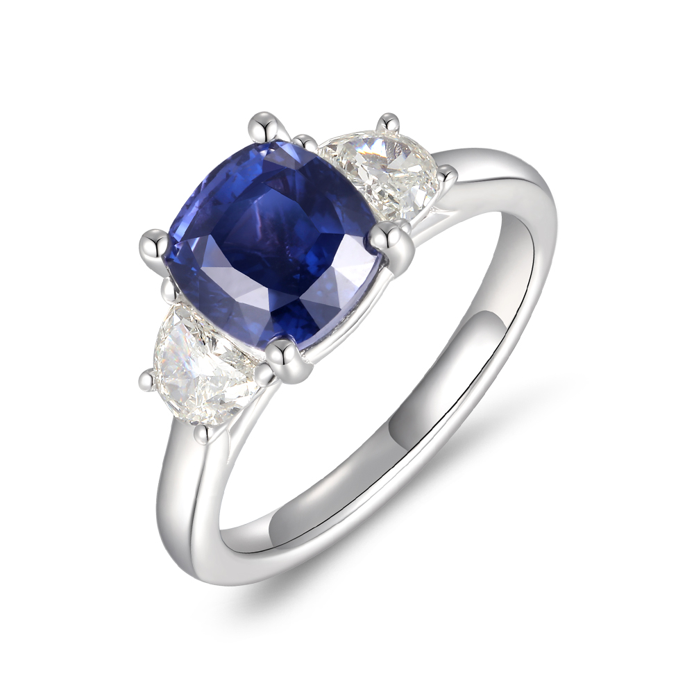 Rare Colour Change Sapphire Ring