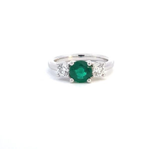 Emerald Trilogy Ring