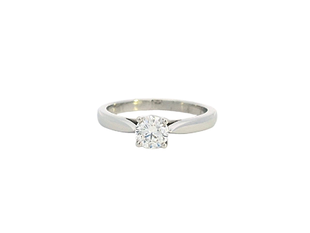 The Round Brilliant Cut Solitaire 0.51ct