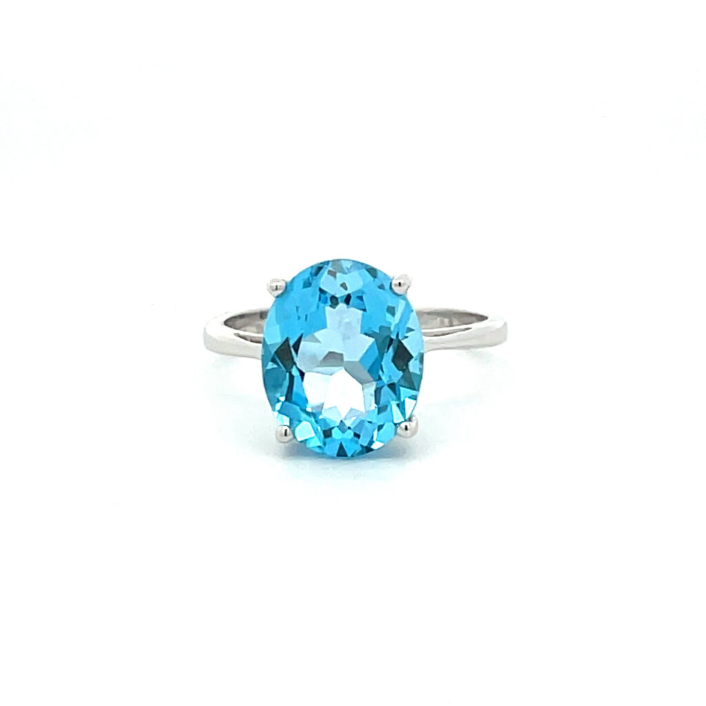 Blue Topaz Ring