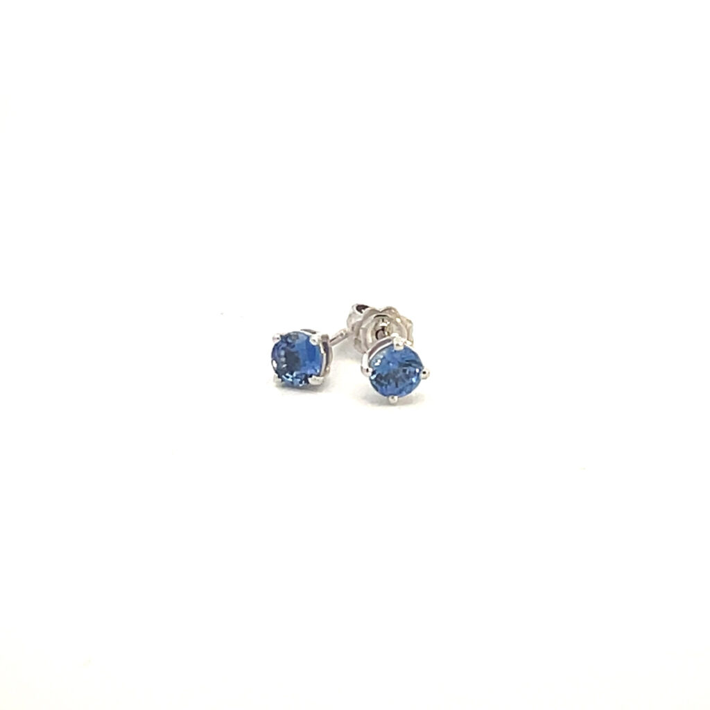 Ceylon Sapphire Studs
