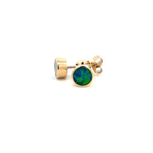 Large Opal Doublet Studs