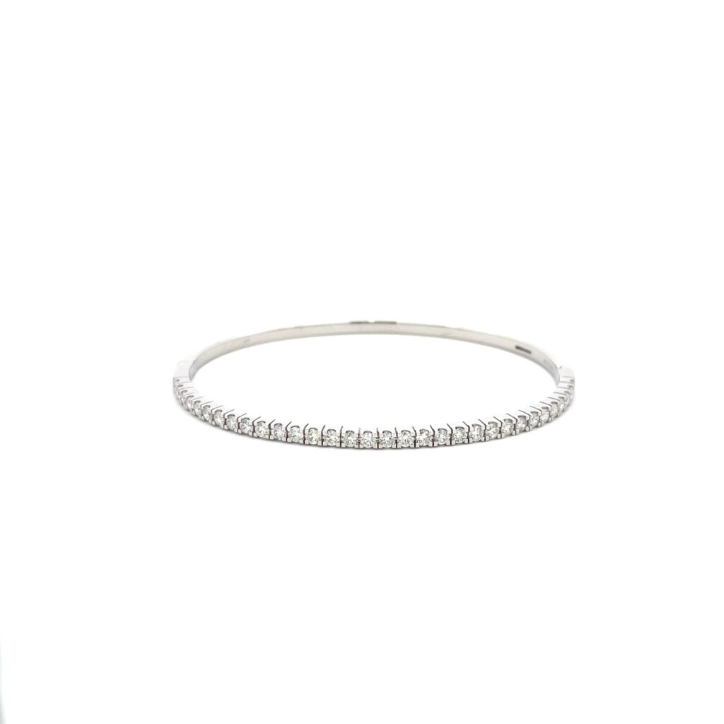 Diamond Set Bangle