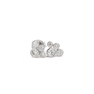 Diamond Bubble Studs