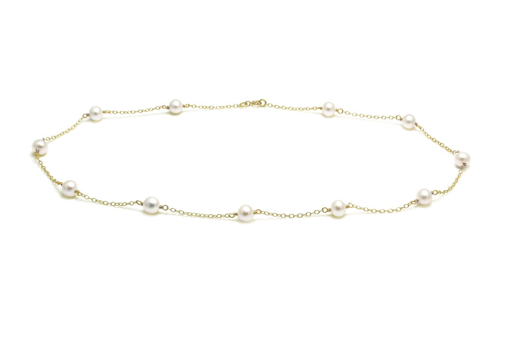 Pearl & Chain Necklace