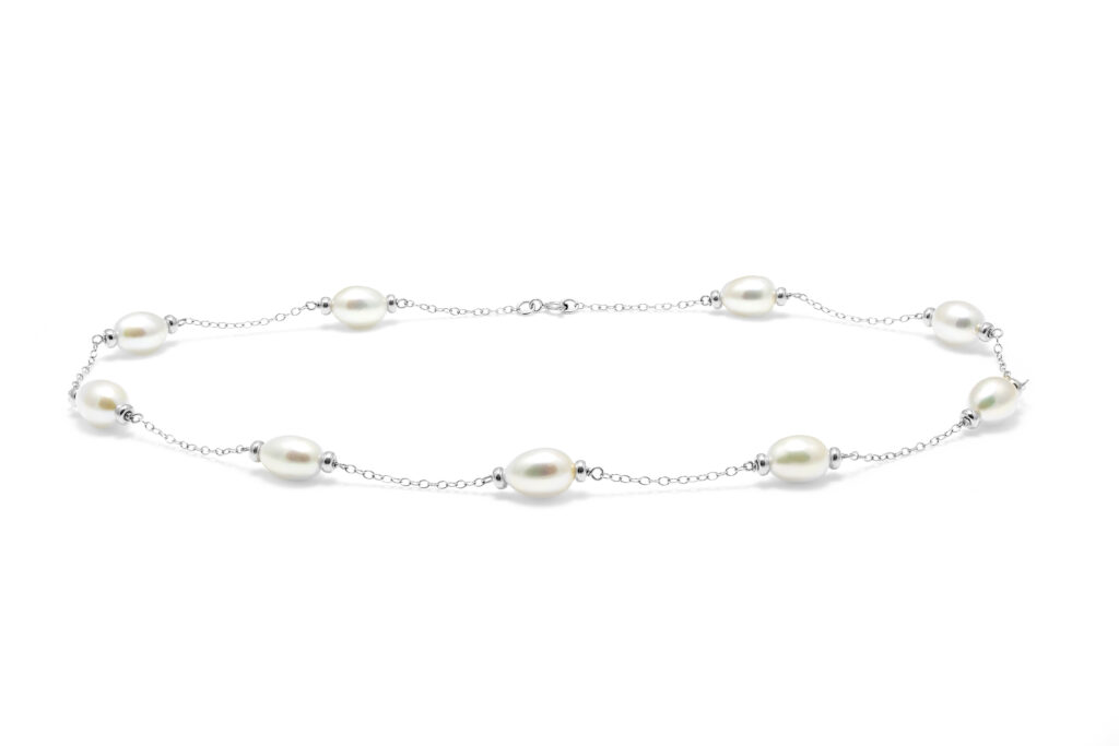 Pearl & Chain Necklace