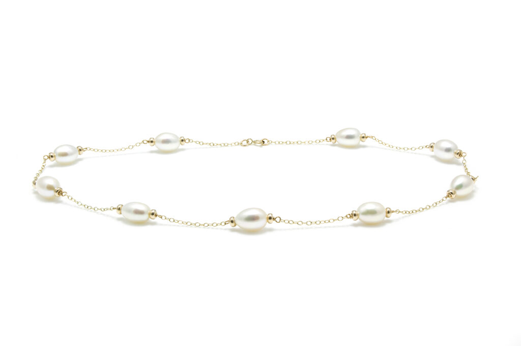 Pearl & Chain Necklace