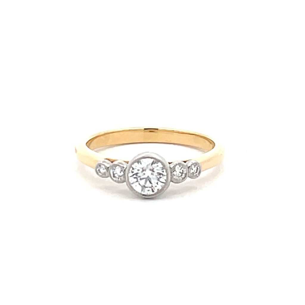 Vintage Style Solitaire Ring