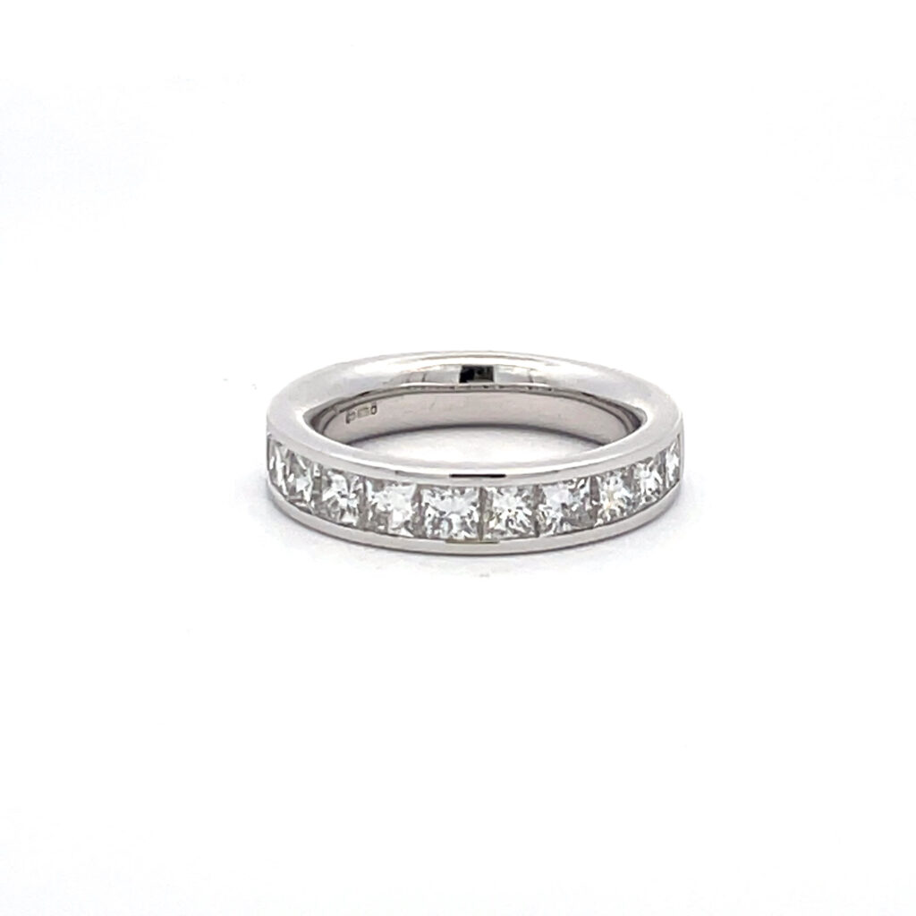 Channel Set Diamond Ring
