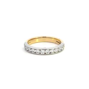Channel Set Diamond Ring