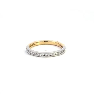 Channel Set Diamond Ring