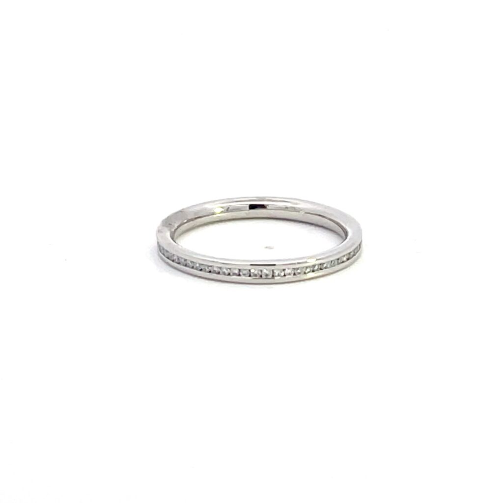 Channel Set Diamond Ring