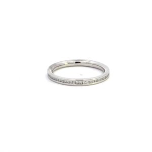 Channel Set Diamond Ring
