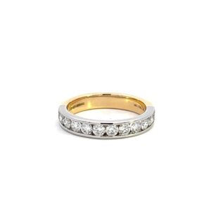 Channel Set Diamond Ring