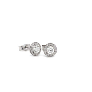 Diamond Cluster Earrings