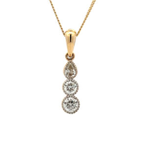 Diamond Trilogy Pendant