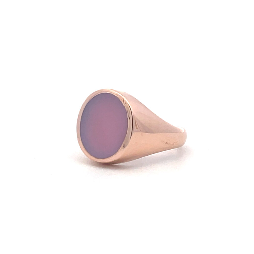 Gents Oval Sardonyx Signet Ring