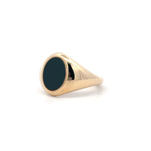 Medium Bloodstone Signet Ring