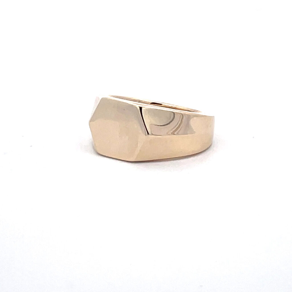Lady's Hexagonal Signet Ring
