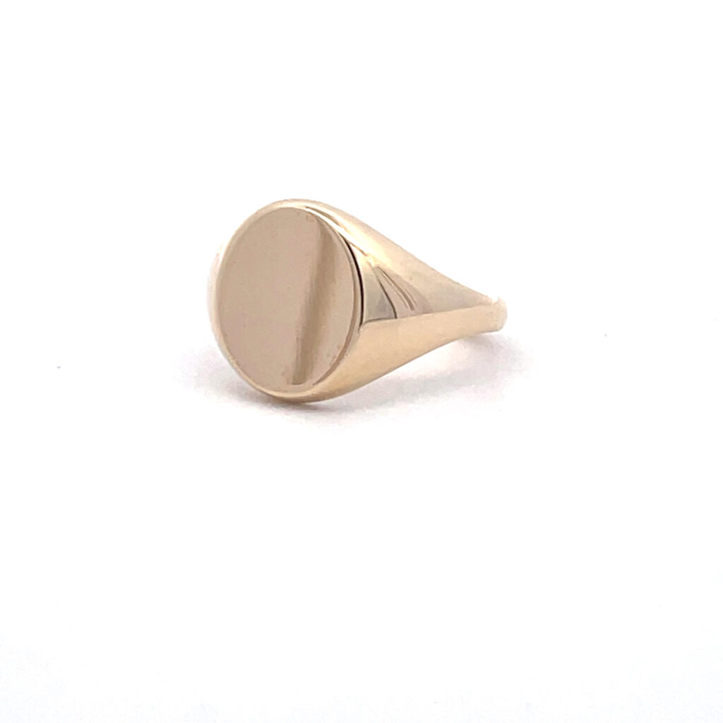 Lady's Oval Signet Ring