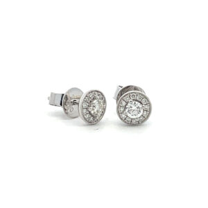 Diamond Cluster Earrings