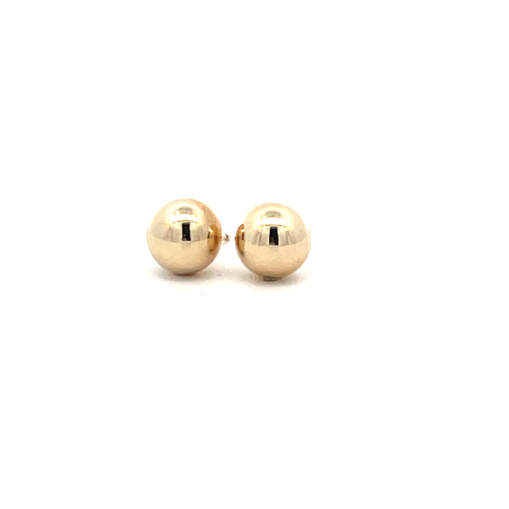 Gold Stud Earrings