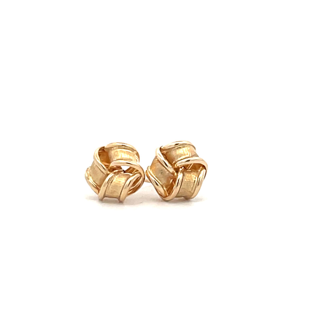 Gold Stud Earrings