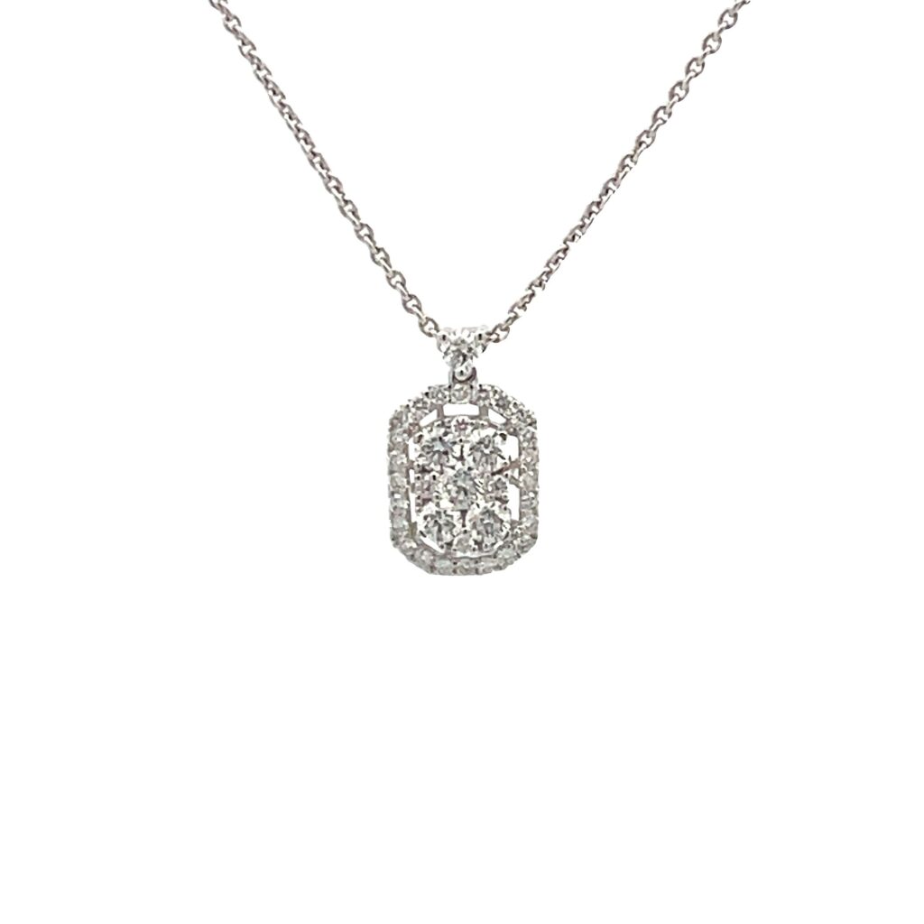 Diamond Cluster Pendant