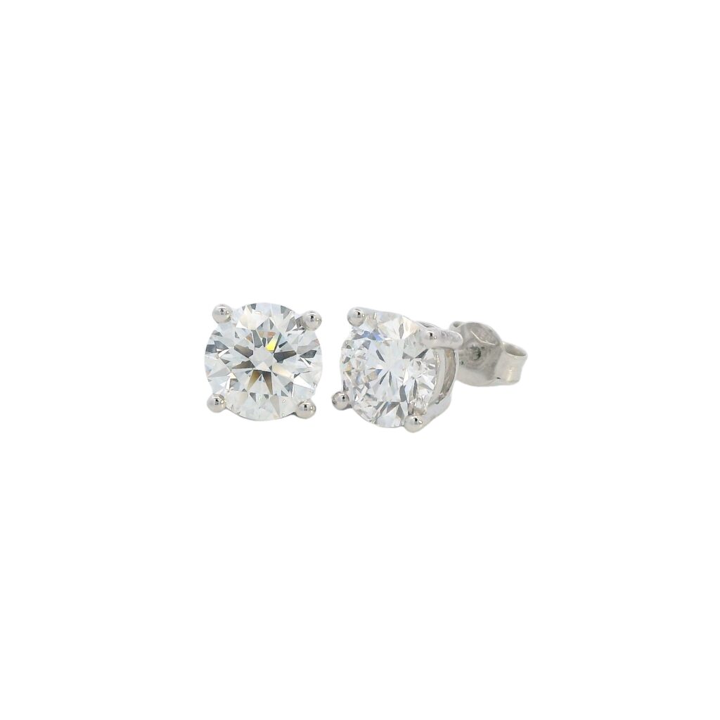 Ear Studs - 4.07ct Total Weight