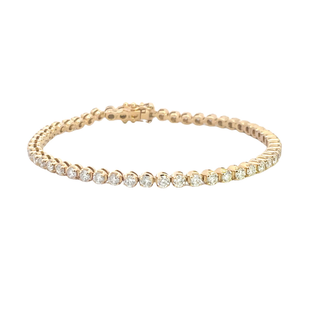 Diamond Line Bracelet 4.00ct
