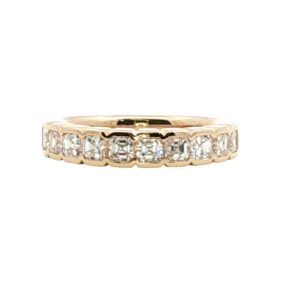 Asscher Diamond Eternity Ring