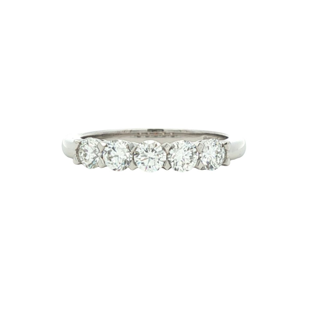 Diamond Half Eternity Ring