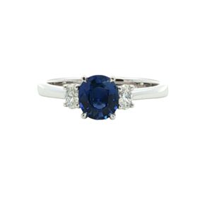 Sapphire & Diamond Ring