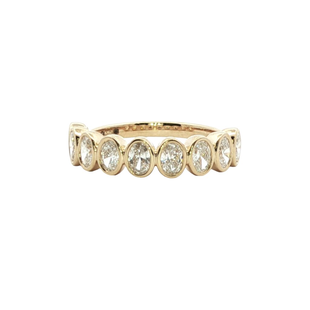 Eternity Ring Oval Stones