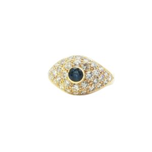 Sapphire & Diamond Dress Ring